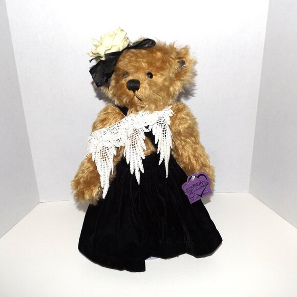 Vintage Annette Funicello 13” Mohair Bear Camille Fully Jointed Poseable - Picture 1 of 14
